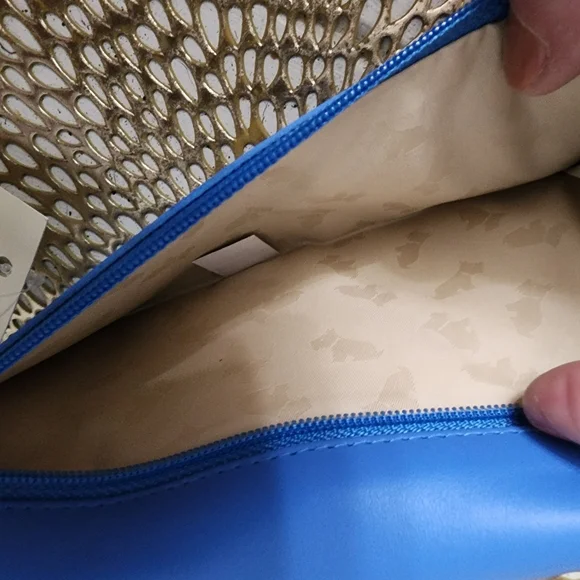 RADLEY LONDON BLUE LEATHER WALLET NWT - Picture 4 of 13